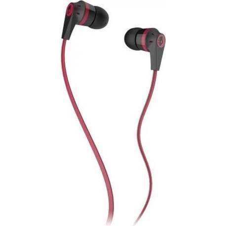 Skullcandy Ink'd 2 Zwart, Rood Intraauraal In-ear koptelefoon