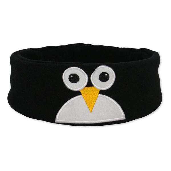 Snuggly Rascals Hoofdtelefoon Over-ear Pinguin Fleece Zwart