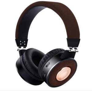 QY Z-18 Bluetooth On-ear draadloze Koptelefoon – bruin