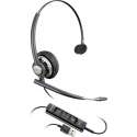 Plantronics Encorepro HW715 hoofdtelefoon Monauraal Hoofdband Zwart, Zilver