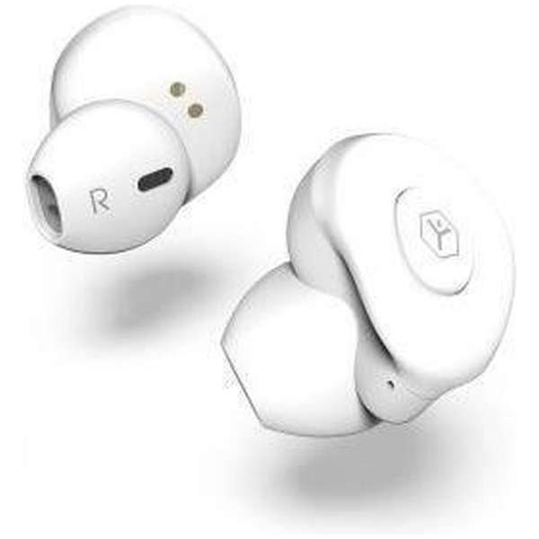 RYGHT AIRGO Ecouteurs True Wireless - Bluetooth 5.0 - Blanc