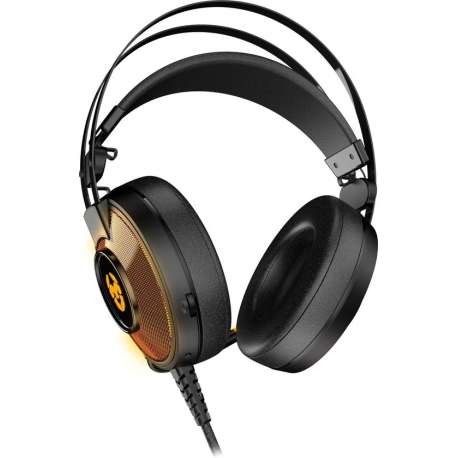 Krom Kayle Headset Hoofdband Zwart