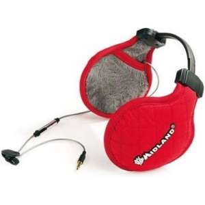 Midland SubZero Music Headset Hoofdband Rood