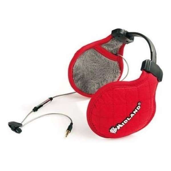 Midland SubZero Music Headset Hoofdband Rood