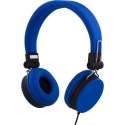 STREETZ HL-222 Opvouwbare On-ear hoofdtelefoon met microfoon - Blauw