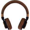 Cazbi Helium Hi-Res HD Stereo Headphones On-Ear Foldable Gold/Brown