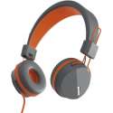 Hama 00184046 hoofdtelefoon/headset Hoofdband Grijs, Oranje