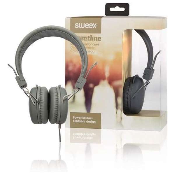 On-Ear Headphones 1.2 m Grey