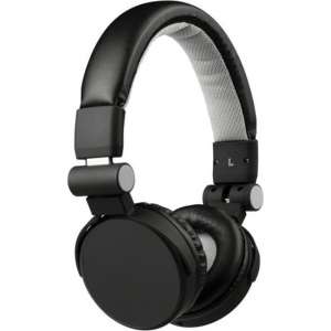 K�nig on-ear headset zwart