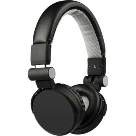 K�nig on-ear headset zwart