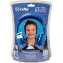 Celly On-ear Koptelefoon voor kinderen met volume begrenzing blauw