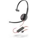 POLY Blackwire C3210 Headset Hoofdband Zwart