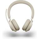 Jabra Evolve2 65 UC Stereo Headset USB-C - UC-gecertificeerd (Zoom, Google Hangout, Avaya, Mitel ...) - Beige