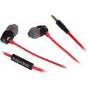 Krüger & Matz KMD10R - Eigentijdse siliconen in-ear oordopjes - rood