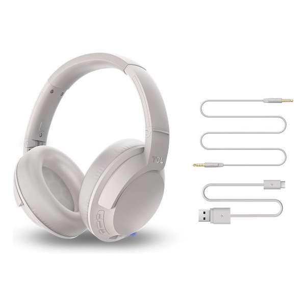 TCL ELIT400NCWT hoofdtelefoon/headset Hoofdband Grijs