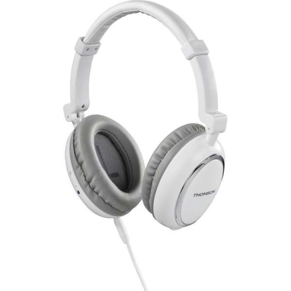 Thomson HED2307NCL On-Ear-koptelefoon met Actieve Noise Cancelling - Wit