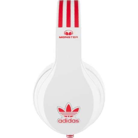 Monster - Adidas Originals Over-ear Headphones - Wit/rood