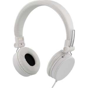 STREETZ HL-227 Opvouwbare On-ear hoofdtelefoon met microfoon - Wit