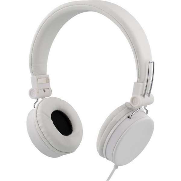 STREETZ HL-227 Opvouwbare On-ear hoofdtelefoon met microfoon - Wit