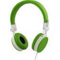 STREETZ HL-223 Opvouwbare On-ear hoofdtelefoon met microfoon - Groen-Wit