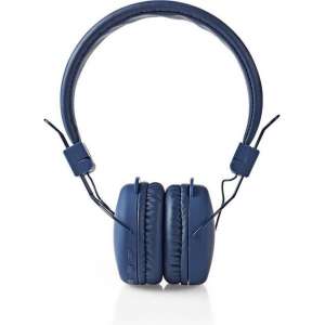 Nedis Draadloze Koptelefoon | Bluetooth | On-ear | Opvouwbaar | Lichtgewicht | 40 mm Drivers | Diepe Bas | Blauw