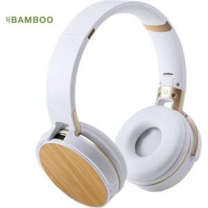 Brainz Koptelefoon Bamboo Zwart