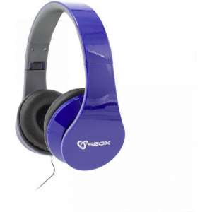 Sbox Koptelefoon HS-501BL Blueberry - Blauw