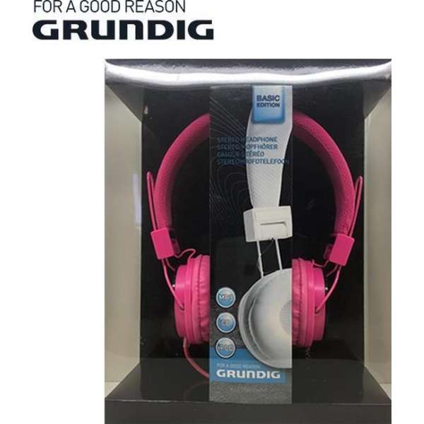 Grundig Stereo In-Ear-Koptelefoon - Neon Oranje