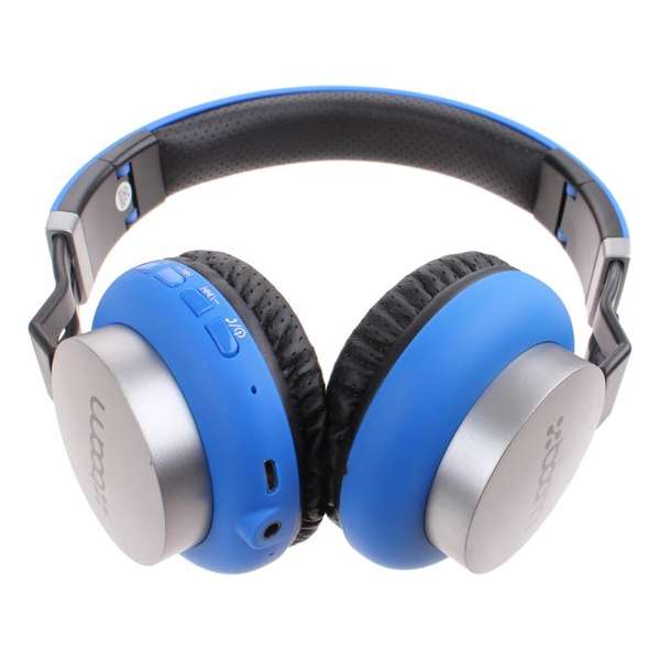 Boom Koptelefoon On Ear Wireless Bluetooth Blauw