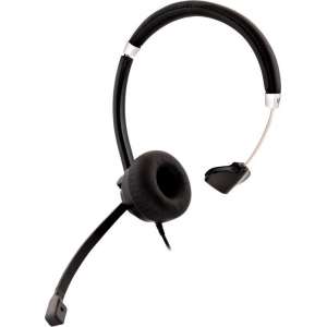 V7 HU411 hoofdtelefoon/headset Hoofdband Zwart