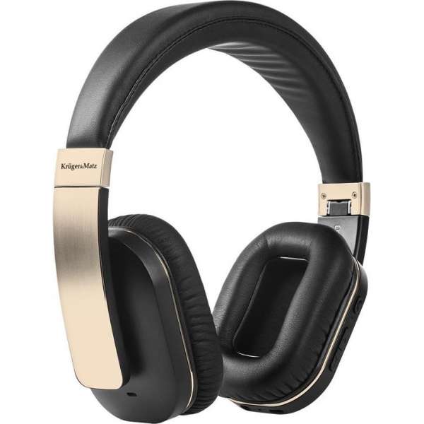 Krüger & Matz KM0650G - Draadloze On-ear koptelefoon - goud