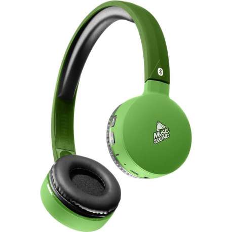 Cellularline Music Sound Headset Hoofdband Zwart, Groen