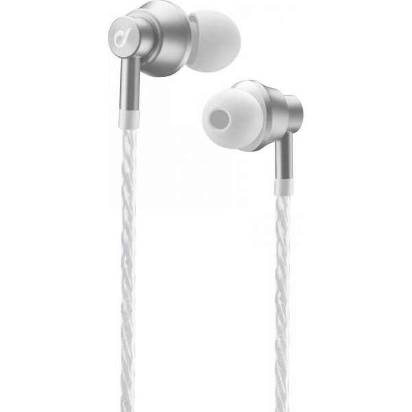 Cellularline Rhino Headset In-ear Zilver, Wit