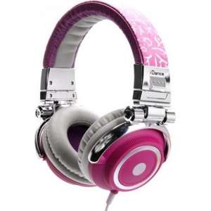 iDance Disco 300 Headset Hoofdband Roze