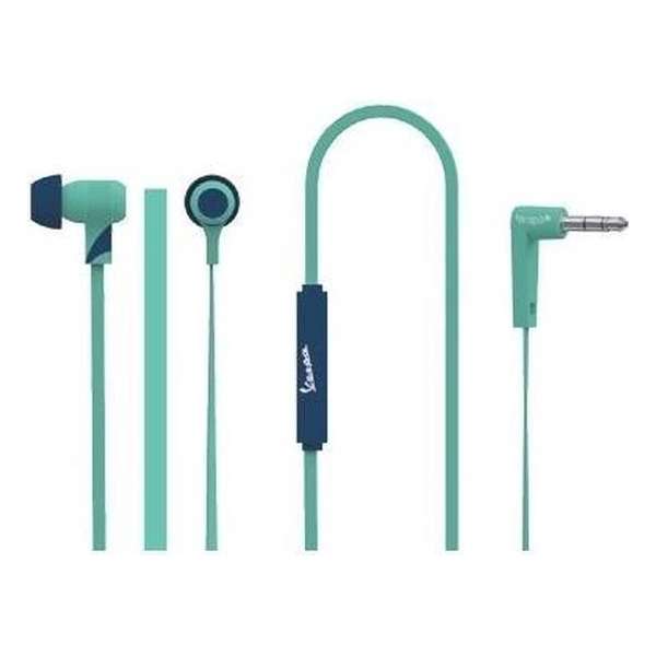 SilverHT 17634 Headset In-ear Blauw, Turkoois