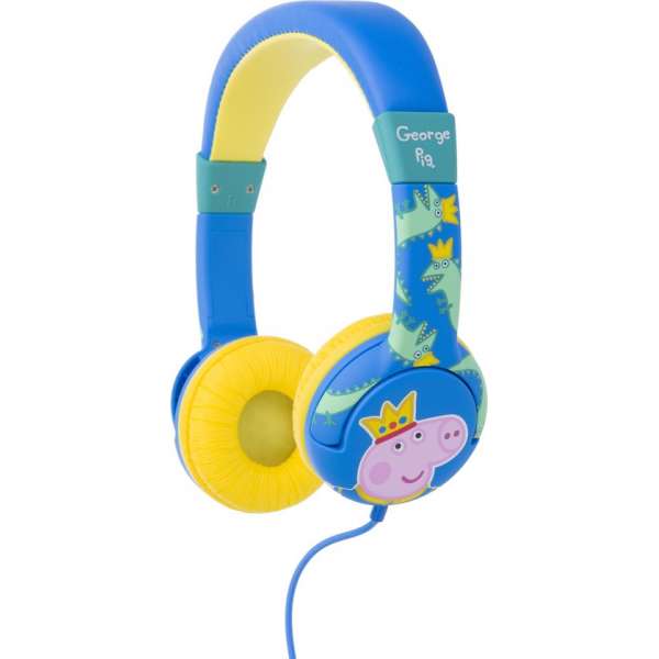 OTL Technologies Peppa Pig Prince George Hoofdtelefoons Hoofdband Blauw, Groen, Roze, Geel