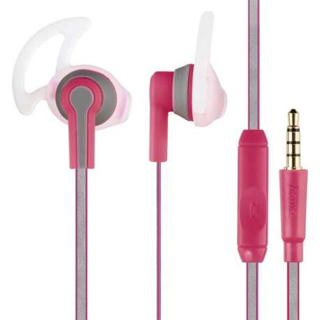 Hama Stereo-oortelefoon "Reflective", pink