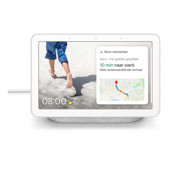 Google Nest Hub - Smart Speaker met scherm / Nederlandstalig - Grijs