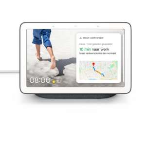 Google Nest Hub - Smart Speaker met scherm / Nederlandstalig - Antraciet