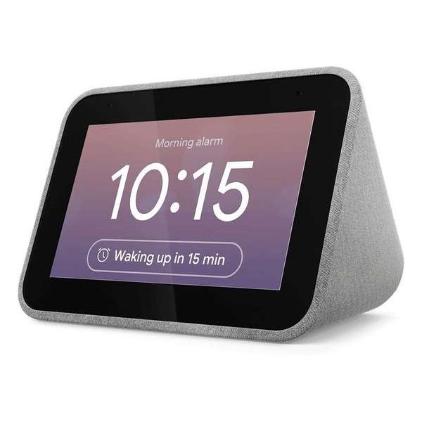 Lenovo Smart Clock - Smart Speaker met scherm / Google Assistent