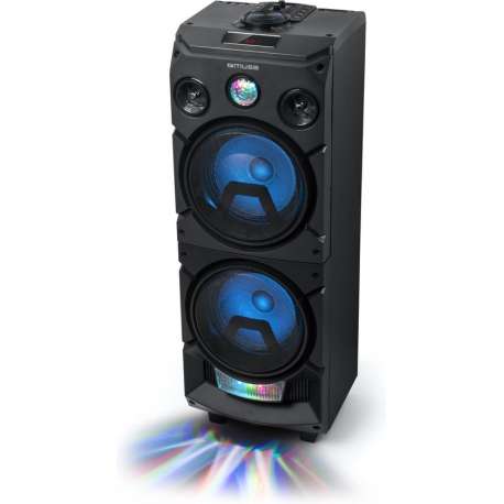 Muse M-1930 DJ - Party Box Bluetooth DJ speaker met USB, 400W