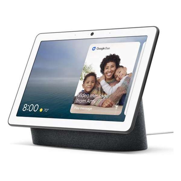 Google Nest Hub Max | Smart Speaker met scherm |Charcoal | EU versie