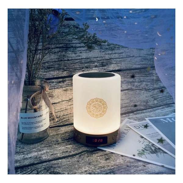 Koran Quran Speaker Draadloos LED Touch Lamp