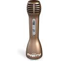 Bigben Party Karaoke Microfoon - Bluetooth - Goud