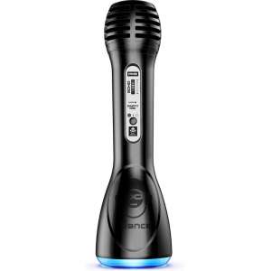 iDance PM6 Zwart Bluetooth All-In-One Karaoke Microfoon voor kinderen