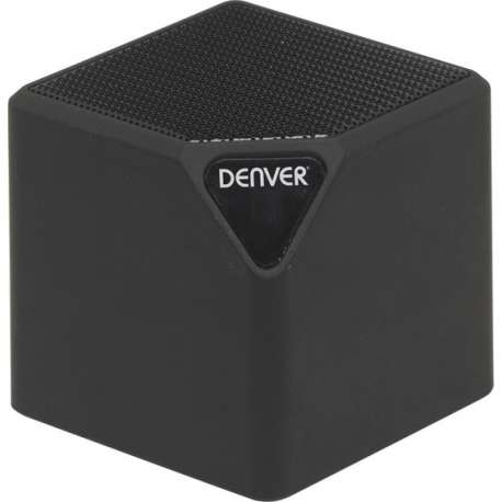Denver BTL-31 bluetooth speaker met lichteffecten, FM radio en oplaadbare batterij Zwart
