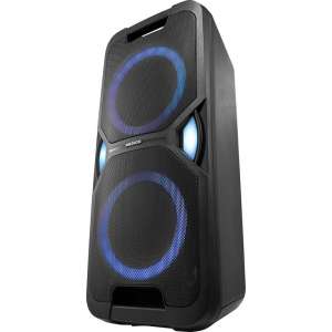 LIFE P67038 Bluetooth Party Speaker | 440 Watt | Krachtige bas | Microfoonaansluiting | LED lichteffecten | USB aansluiting