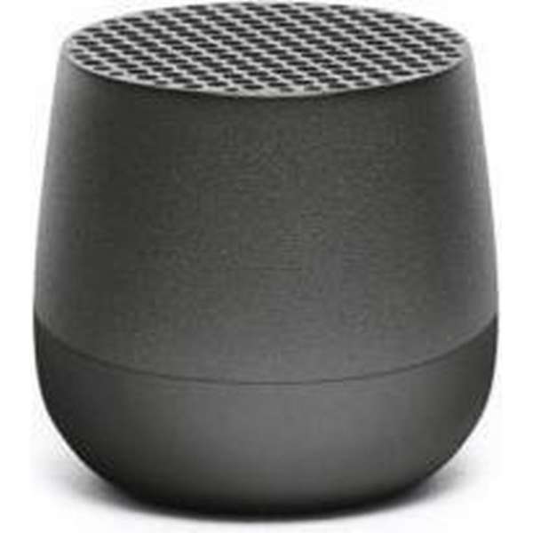 Lexon Mino Bluetooth Speaker Mini - Donker Grijs - Gun Metal