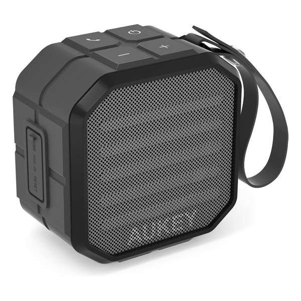 Aukey SK-M13 - Draagbare Mini Bluetooth-luidspreker met ingebouwde microfoon, grijs