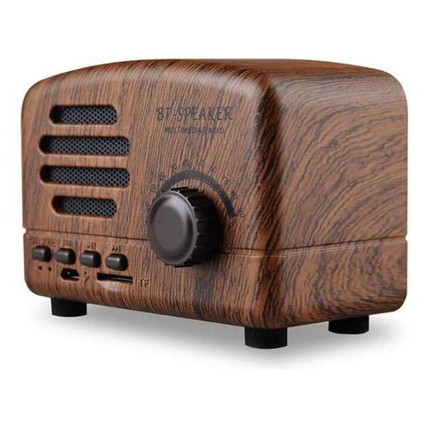 Retro Bluetooth speaker / fm radio Bruin